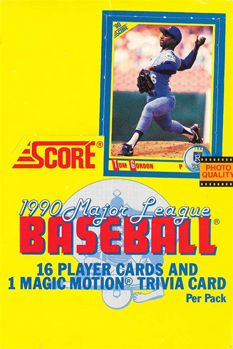 1990 score|1990 Score Baseball